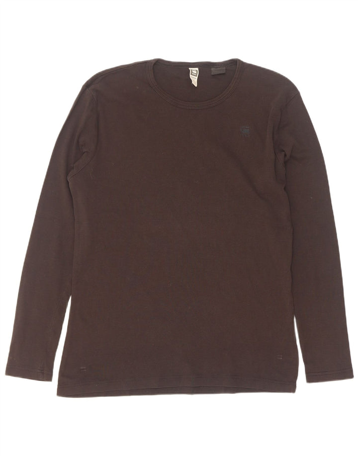 G-Star Homme Top Manches Longues XL Noir Coton