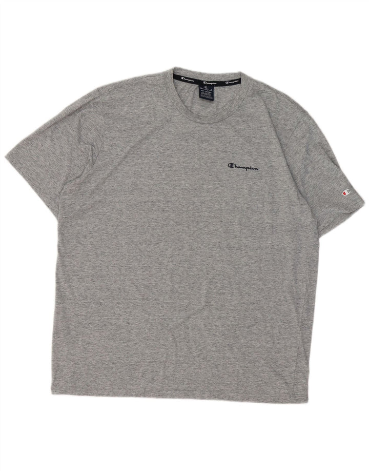 Champion Herren T-Shirt Top 4XL Grau meliert