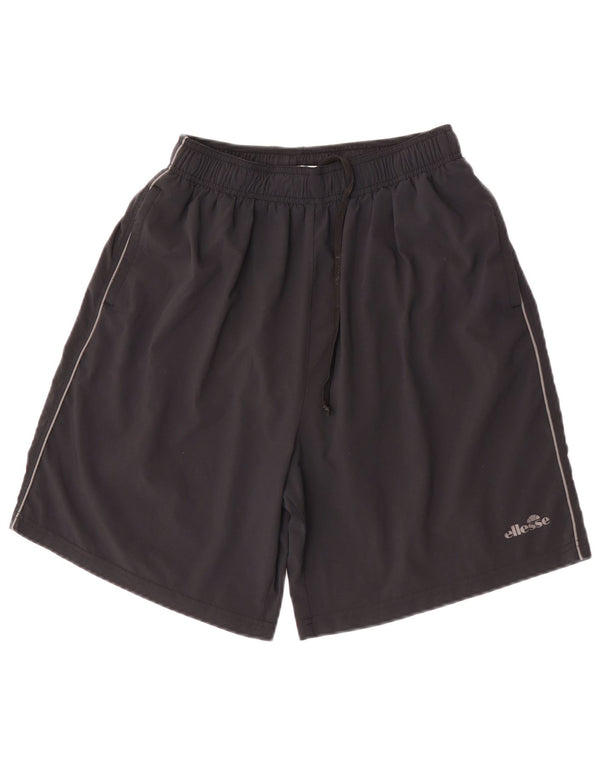 Pantaloncini sportivi da uomo Ellesse medio nero poliestere
