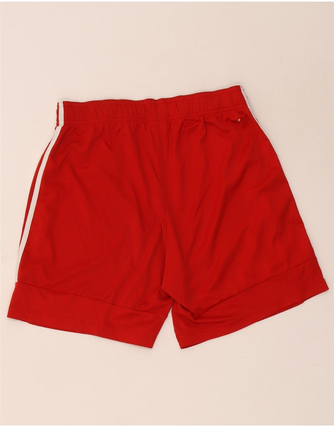 Pantaloncini sportivi Adidas da donna UK 14 medio rosso poliestere