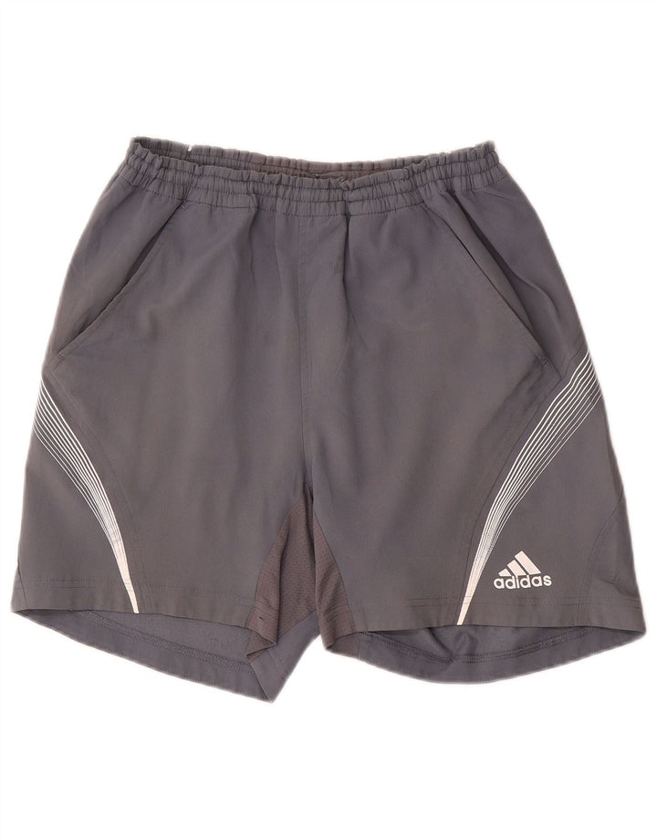 Adidas Short de sport Clima 365 pour homme Petit gris Polyester