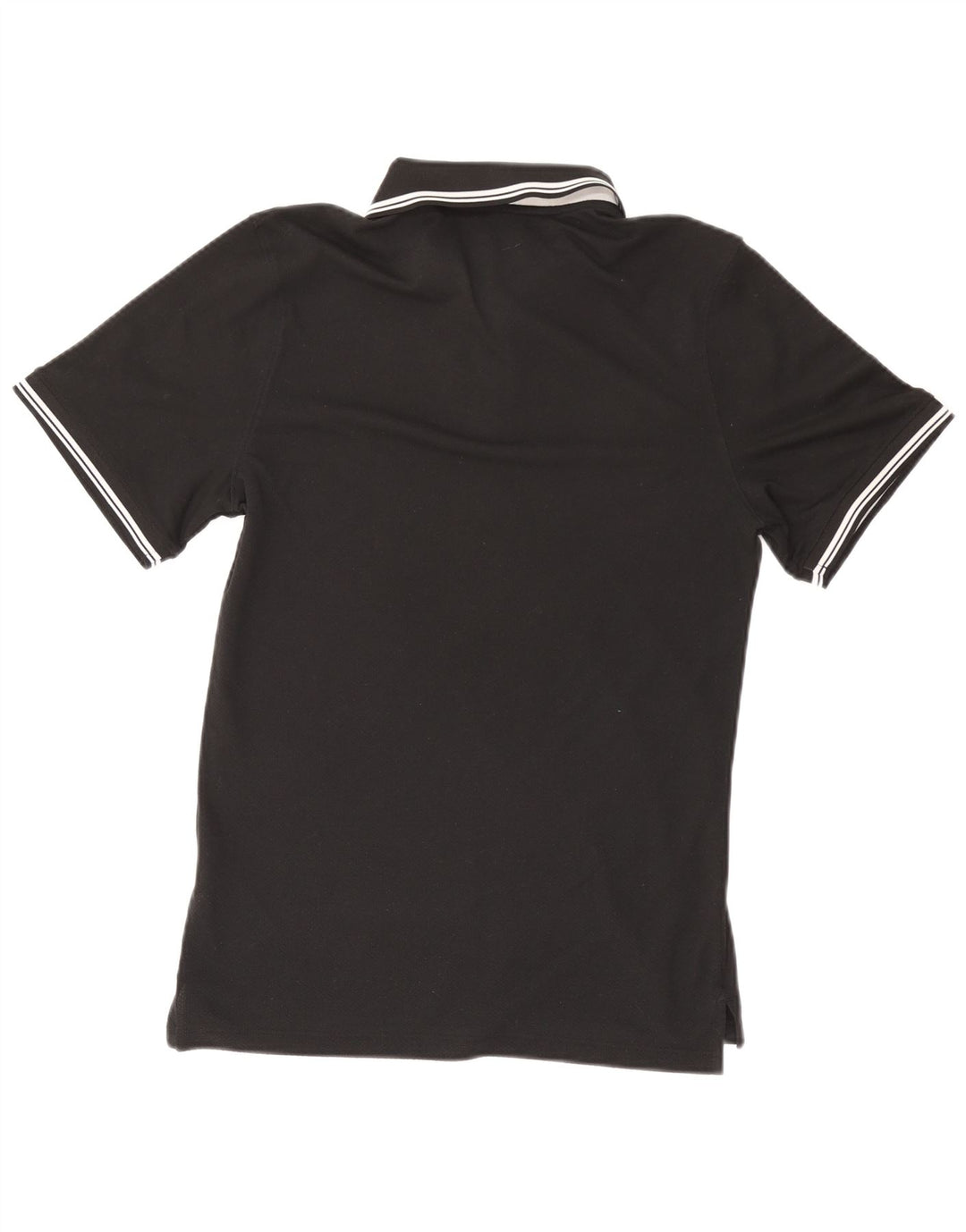 Polo NIKE da uomo Dri Fit piccola nera in poliestere