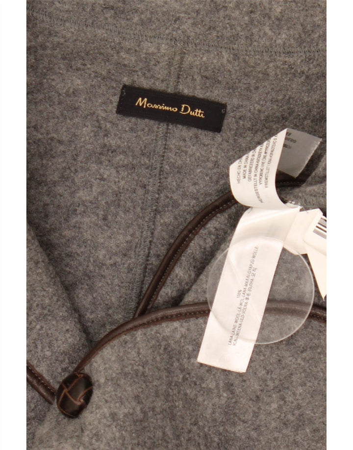 Giacca blazer da donna a 2 bottoni Massimo Dutti EU 42 Large Grey Wool