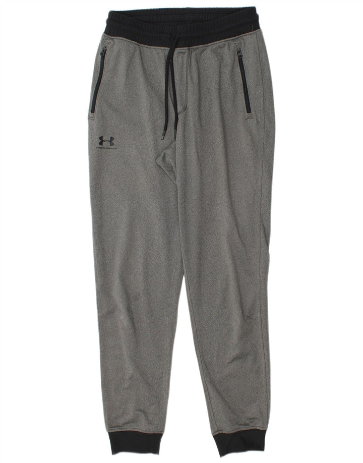 Under Armour Herre Cold Gear Træningsdragt Bukser Joggers Små Grå