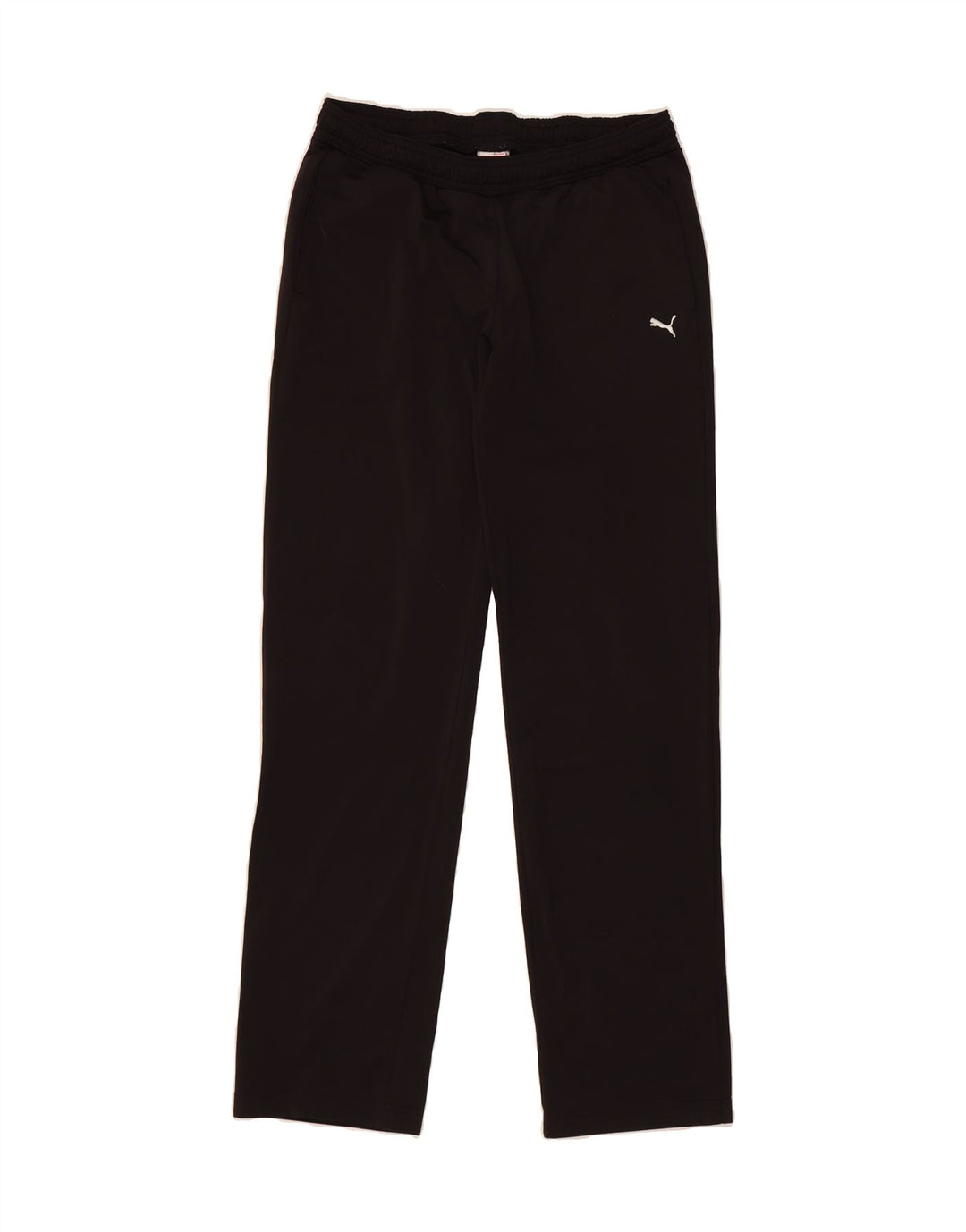 PUMA Womens Tracksuit Trousers UK 14 Large Black Polyester Vintage Puma and Second-Hand Puma from Messina Hembry 