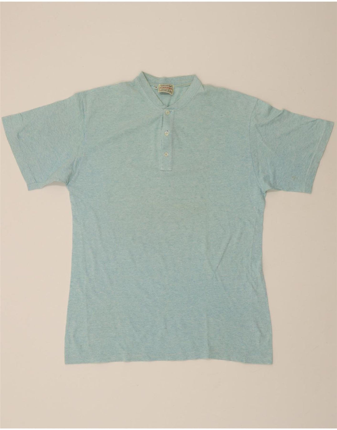 CASUCCI Mens T-Shirt Top 2XL Blue Cotton Vintage Casucci and Second-Hand Casucci from Messina Hembry 