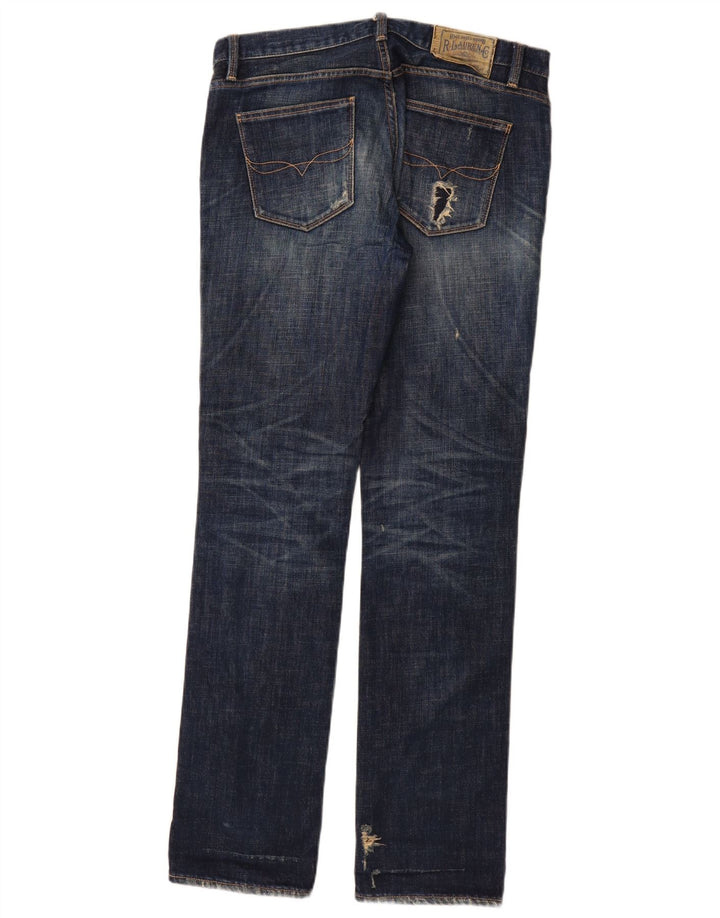 Ralph Lauren Womens Slim Jeans W30 L34 Navy Blue