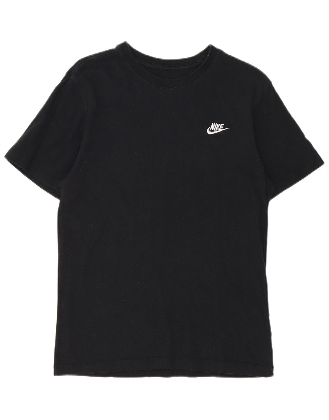 Nike Herren T-Shirt Top Small Schwarz Baumwolle