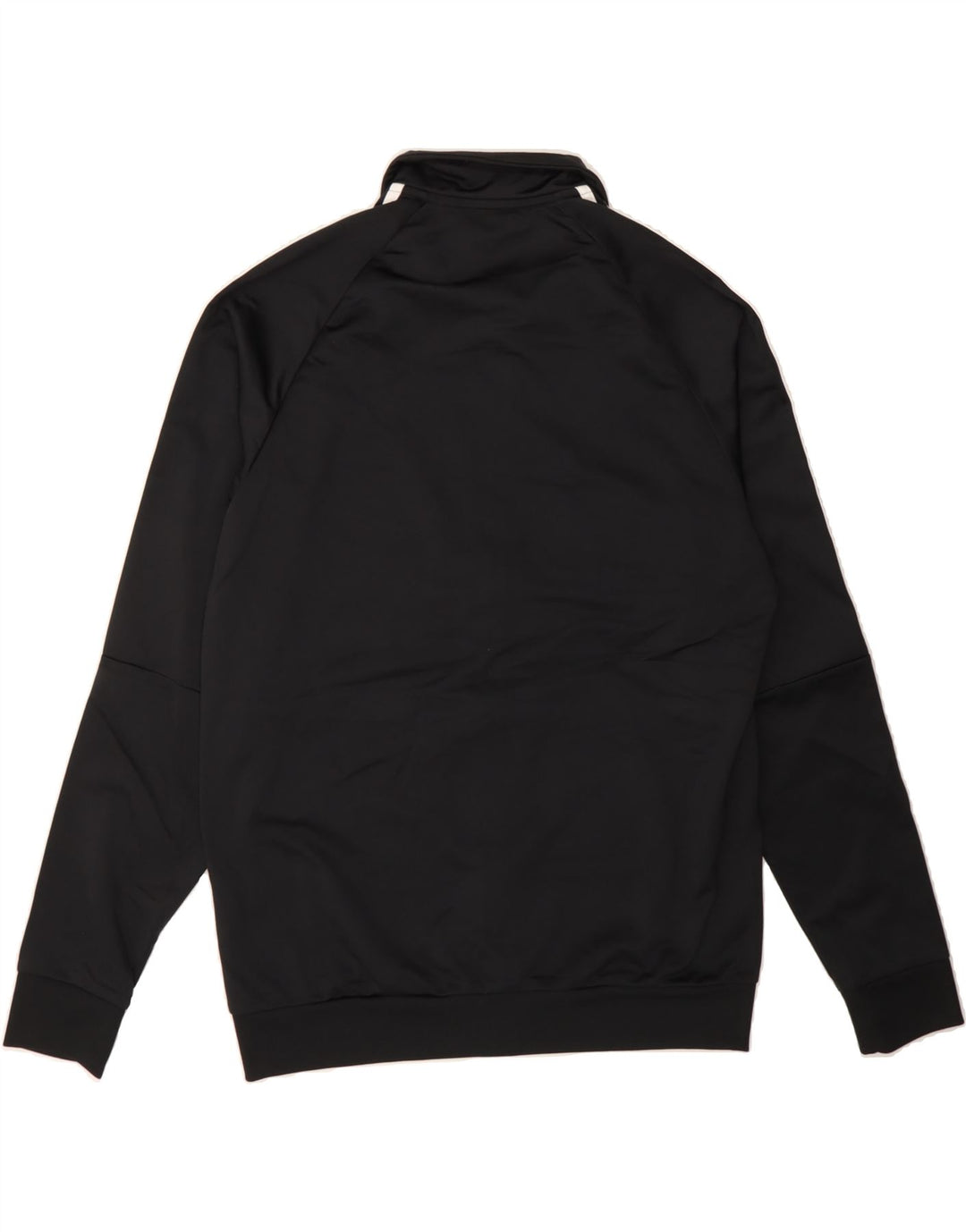 ADIDAS Mens Climalite Tracksuit Top Jacket Small Black Polyester Vintage Adidas and Second-Hand Adidas from Messina Hembry 