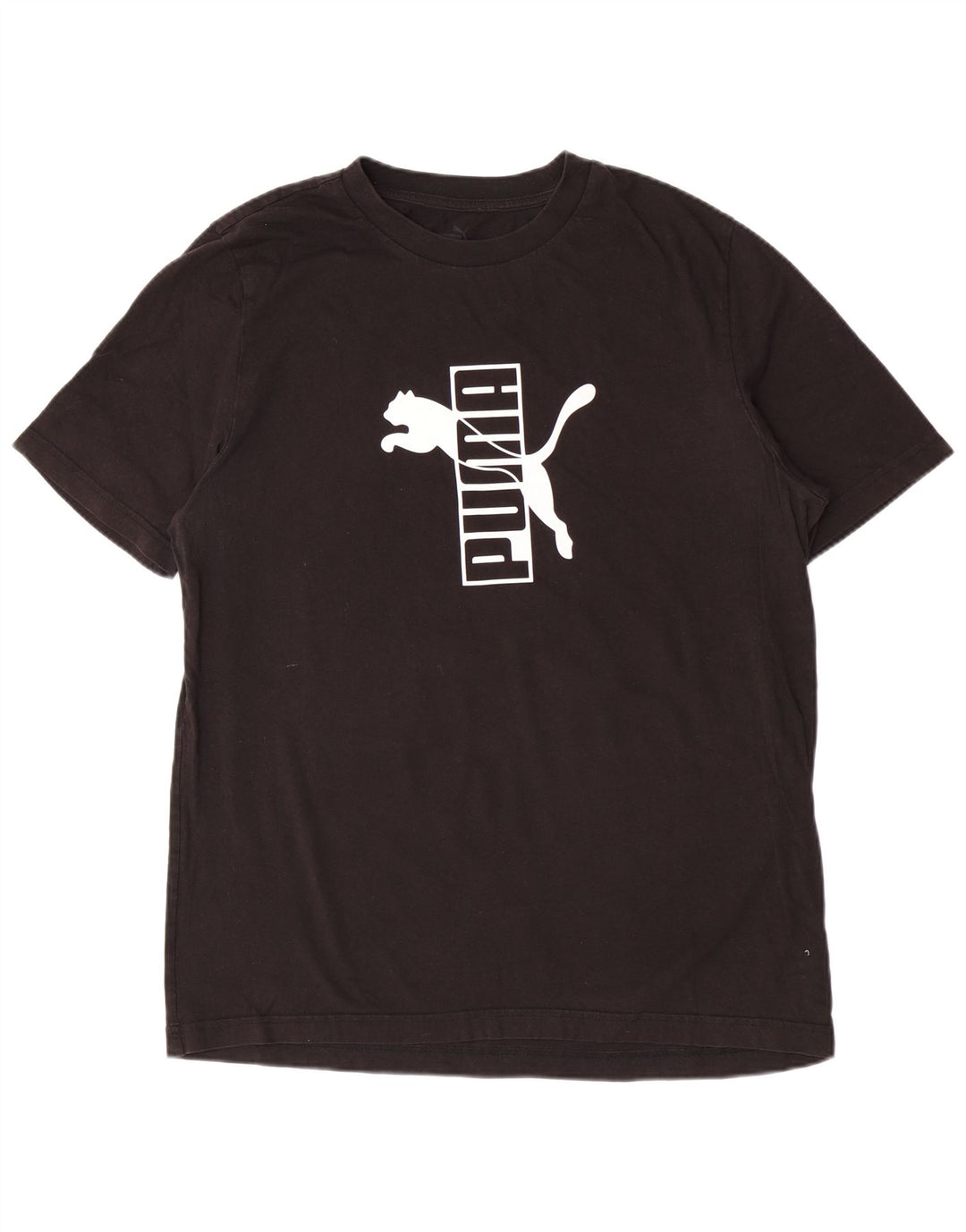T-shirt grafica da uomo Puma Large nera