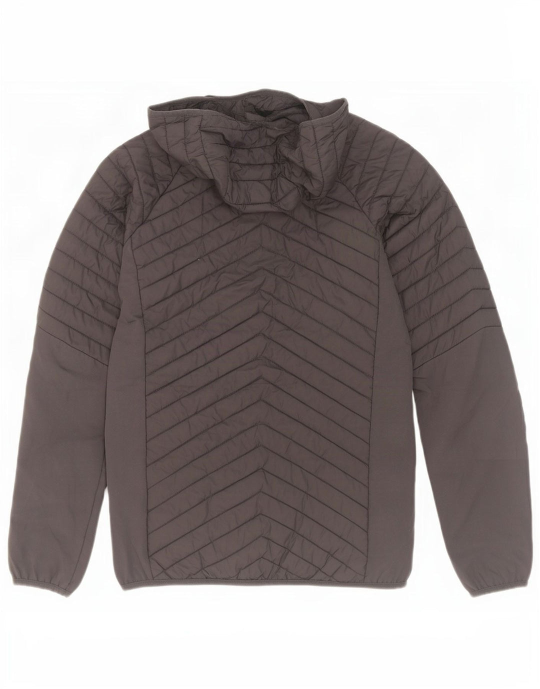 Jaqueta acolchoada com capuz masculina Mountain Warehouse UK 34 XS poliéster cinza