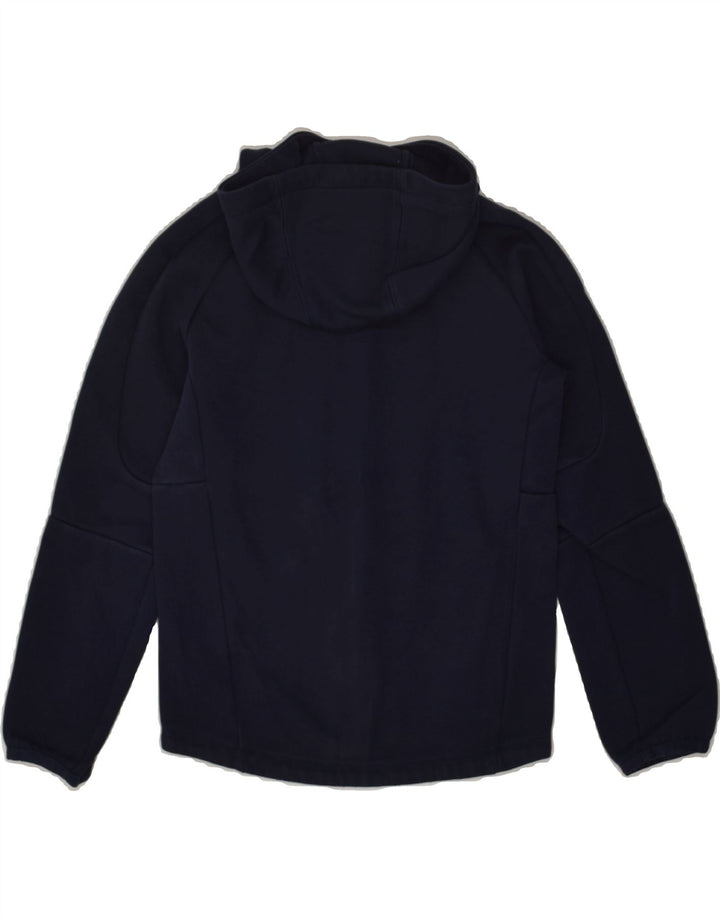 PUMA Boys Zip Hoodie Sweater 11-12 Years Navy Blue Cotton | Vintage Puma | Thrift | Second-Hand Puma | Used Clothing | Messina Hembry 