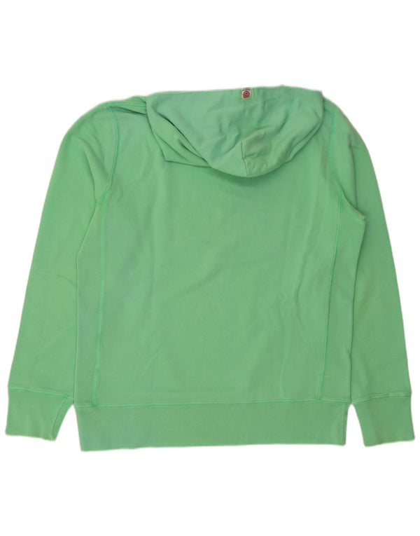 Franklin & Marshall Mens Graphic Hoodie Jumper XL Green Cotton