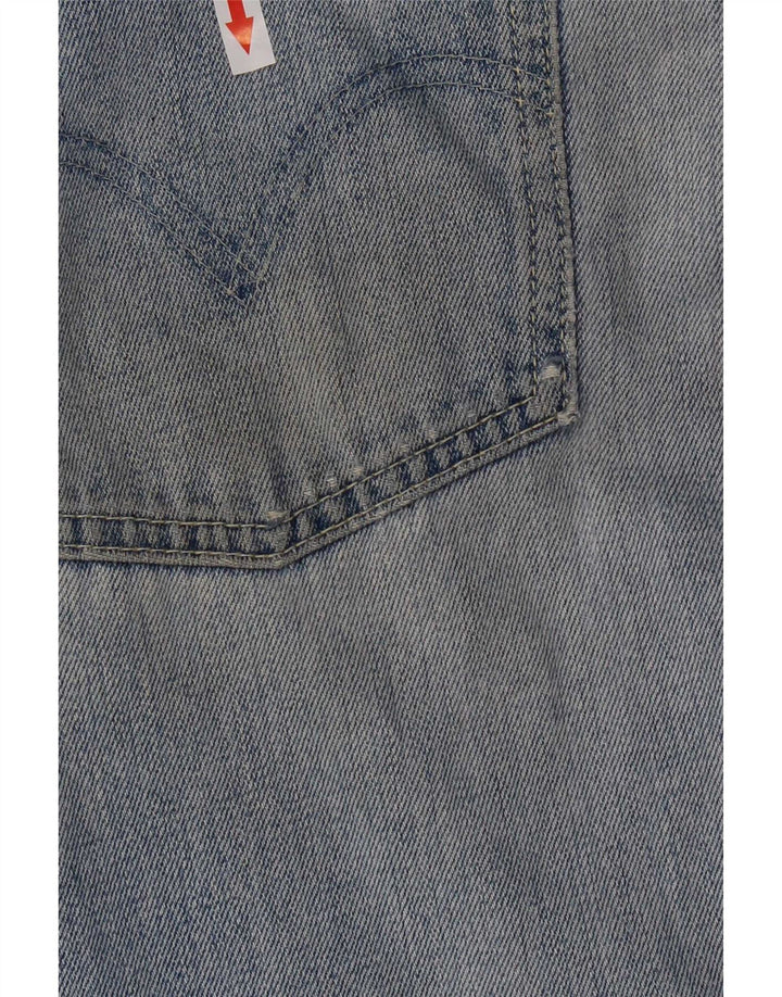 Levi's Uomo 503 Jeans dritti invecchiati W32 L33 Blu