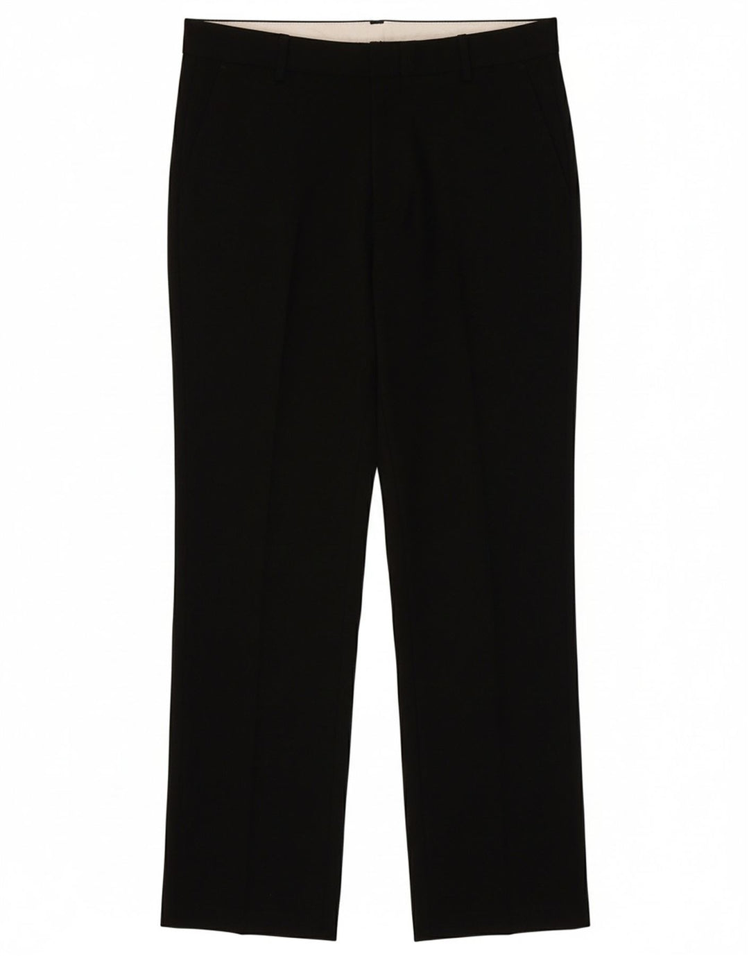 CHAPS Womens Straight Chino Trousers US 16 2XL W32 L28 Black Polyester