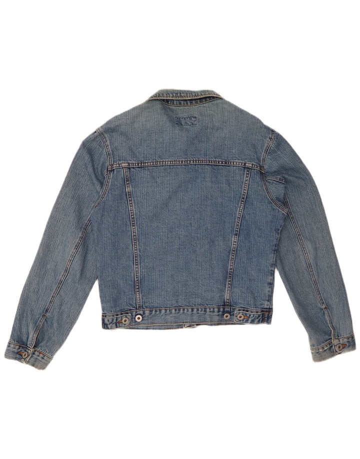 SASCH Womens Denim Jacket UK 18 XL Blue