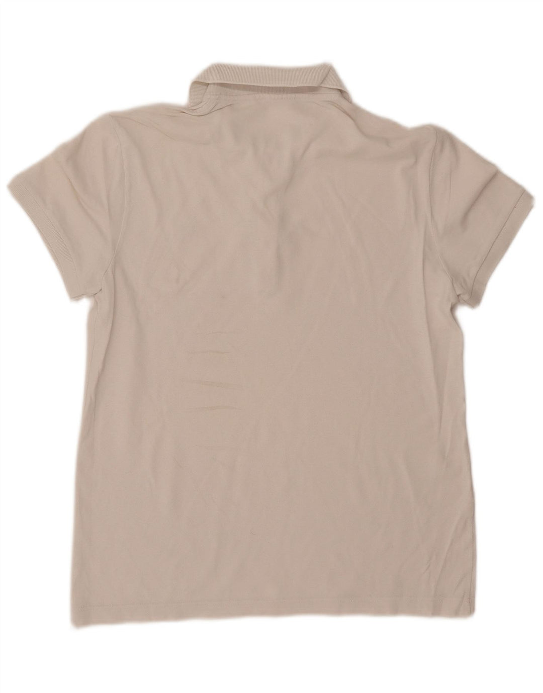 Lacoste Herren-Poloshirt, Größe 4, mittelweiße Baumwolle