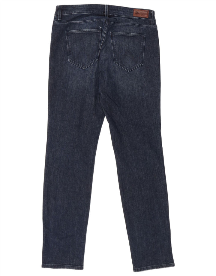 Wrangler Womens Slim Jeans W31 L30 Blue Cotton
