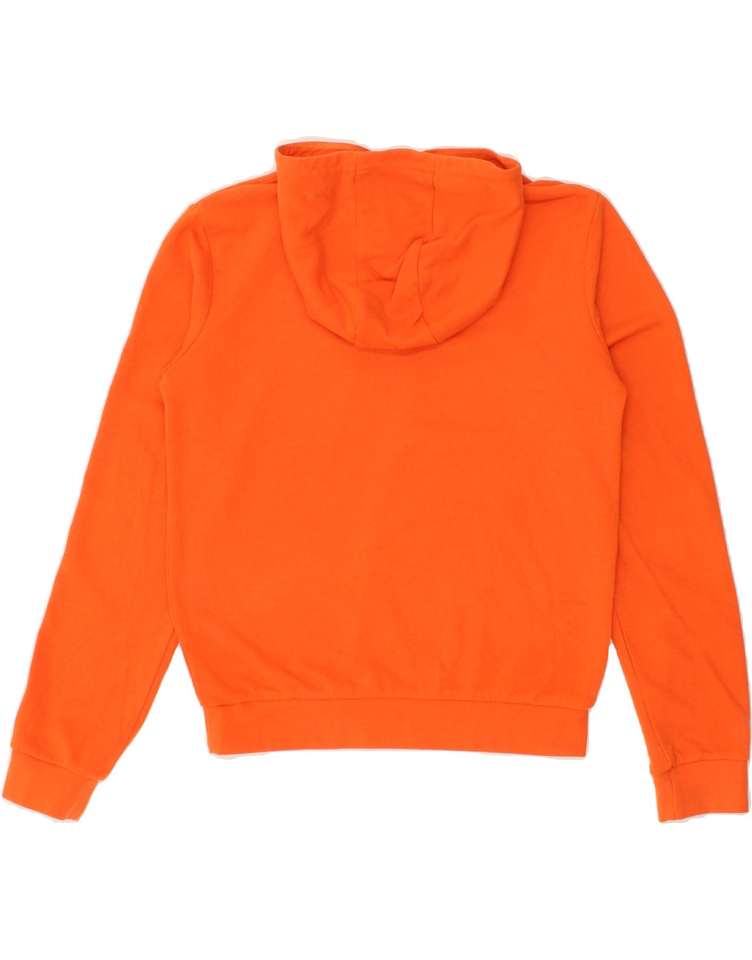 KAPPA Boys Graphic Hoodie Jumper 13-14 Years Orange Vintage Kappa and Second-Hand Kappa from Messina Hembry 