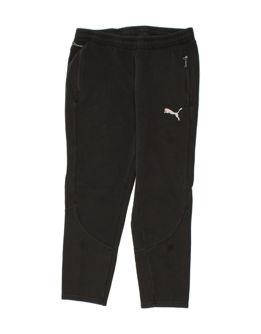 PUMA Mens Tracksuit Trousers Large  Black Cotton Vintage Puma and Second-Hand Puma from Messina Hembry 