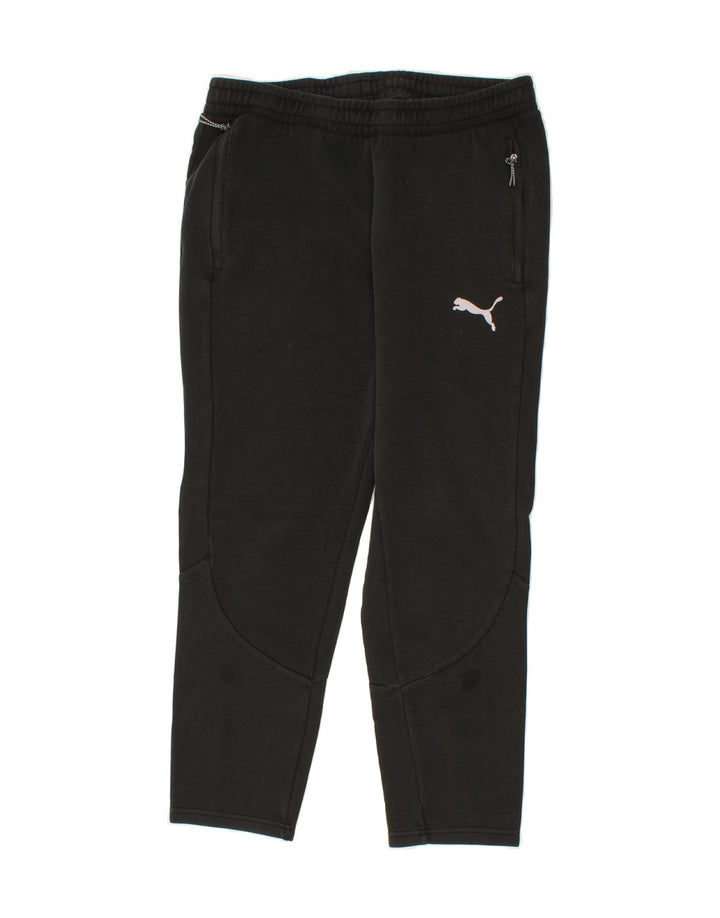 PUMA Mens Tracksuit Trousers Large  Black Cotton Vintage Puma and Second-Hand Puma from Messina Hembry 