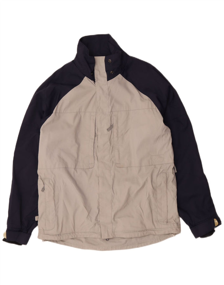 O'Neill Herren-Regenjacke UK 40 Large Blue Colourblock Polyester