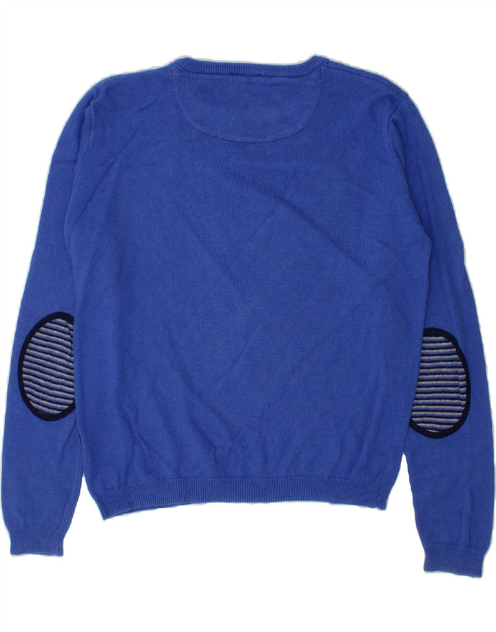 PEUTEREY Boys Boat Neck Jumper Sweater 9-10 Years Blue Cotton Vintage PEUTEREY and Second-Hand PEUTEREY from Messina Hembry 