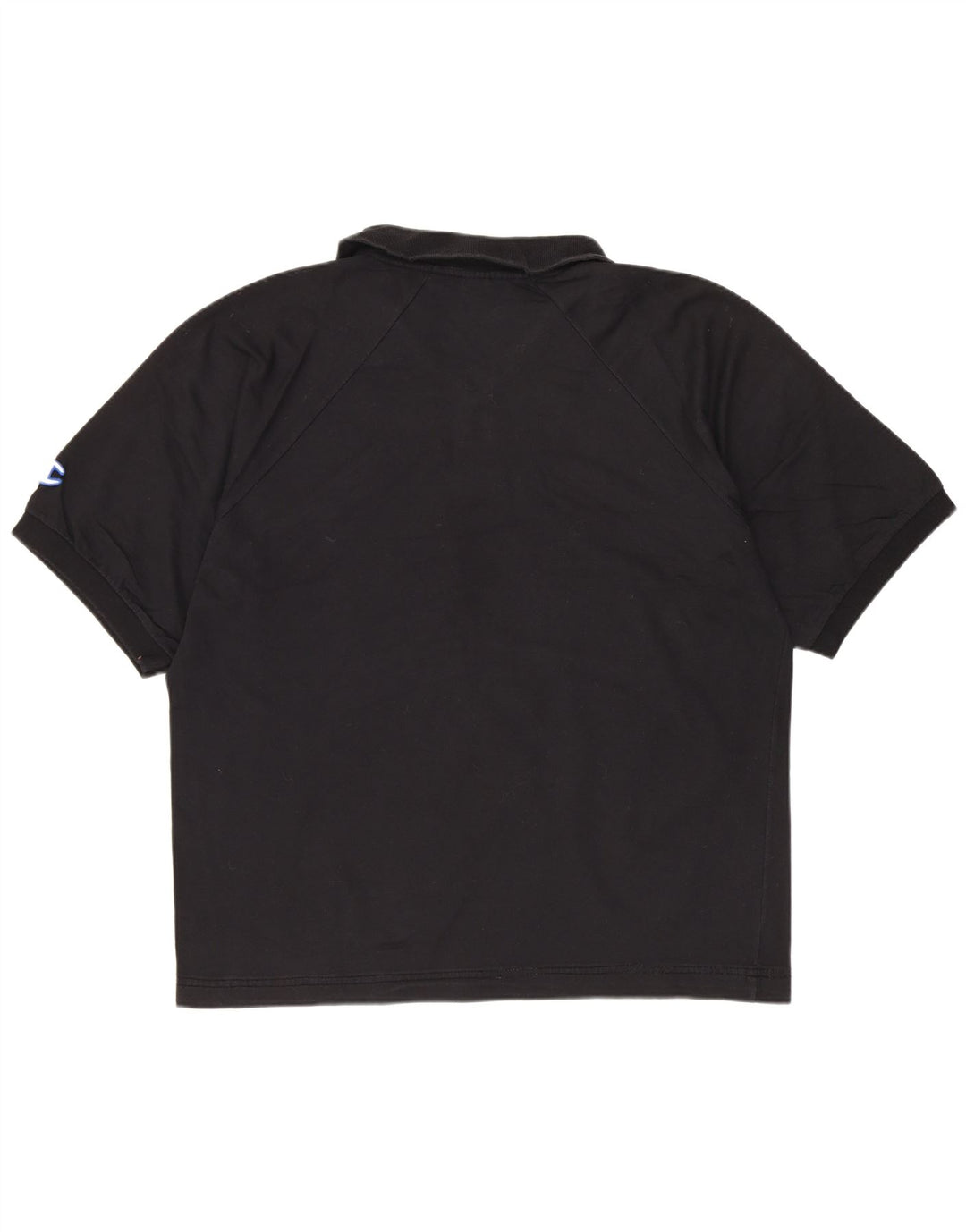 CHAMPION Mens Polo Shirt Large Black