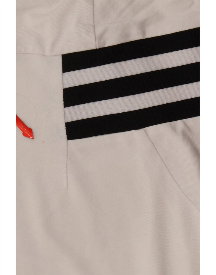 Adidas Herre T-Shirt Top Medium Hvid Bomuld