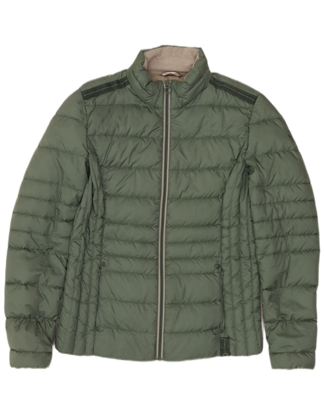 S.Oliver Womens Padded Jacket UK 12 Medium Green Polyester