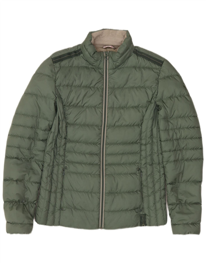 S.Oliver Womens Padded Jacket UK 12 Medium Green Polyester