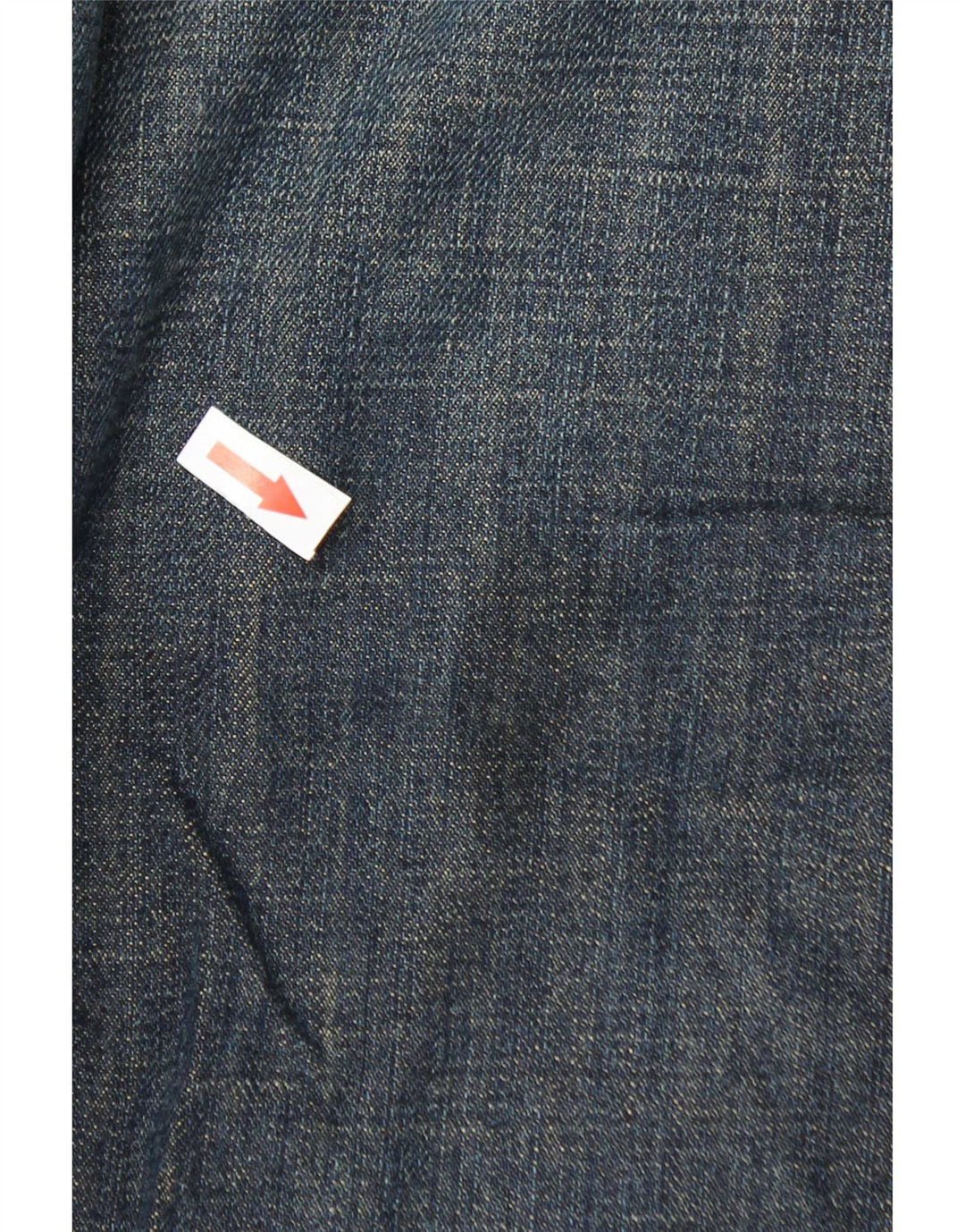 Calvin Klein Mens Straight Jeans W36 L28 Blue Cotton