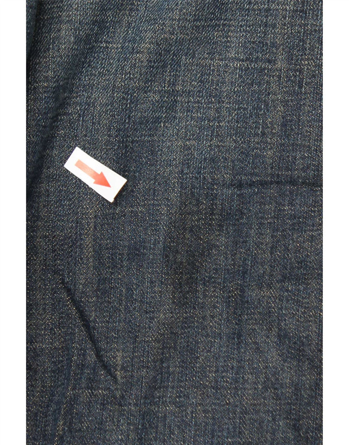 Calvin Klein Mens Straight Jeans W36 L28 Blue Cotton