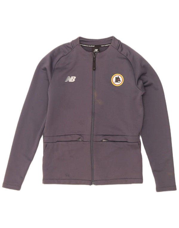 New Balance drenge stor træningsdragt topjakke 12-13 år XL marineblå