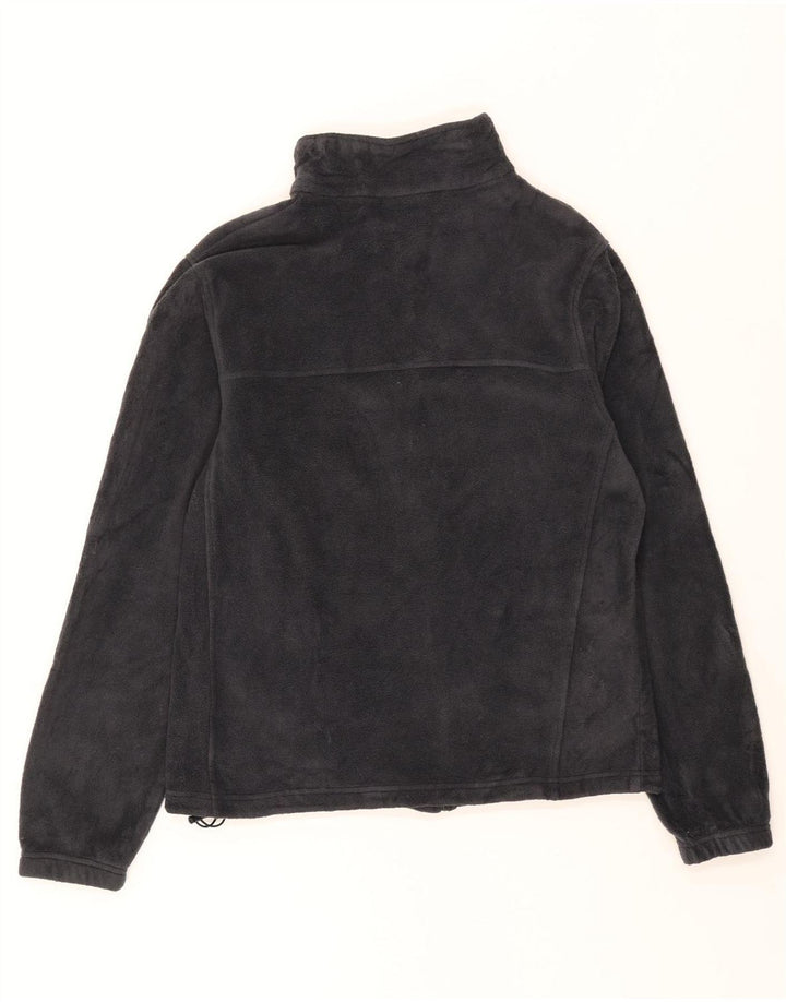COLUMBIA Womens Fleece Jacket UK 16 Large Grey Polyester Vintage Columbia and Second-Hand Columbia from Messina Hembry 