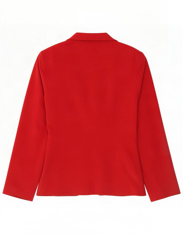 Etam Blazer Jacket pentru femei UK 12 Medium Red Poliester