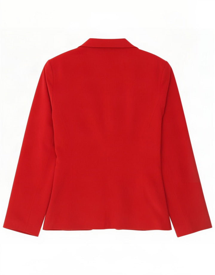 Chaqueta tipo blazer para mujer Etam UK 12 Medium Red Poliéster