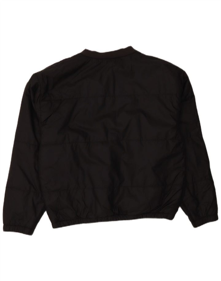 Adidas Herren Übergroße Pullover Wattierte Jacke UK 34 XS Schwarz Polyester