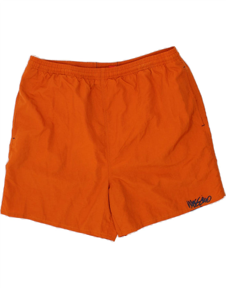 MOSSIMO Mens Swimming Shorts Large Orange Nylon Vintage Mossimo and Second-Hand Mossimo from Messina Hembry 