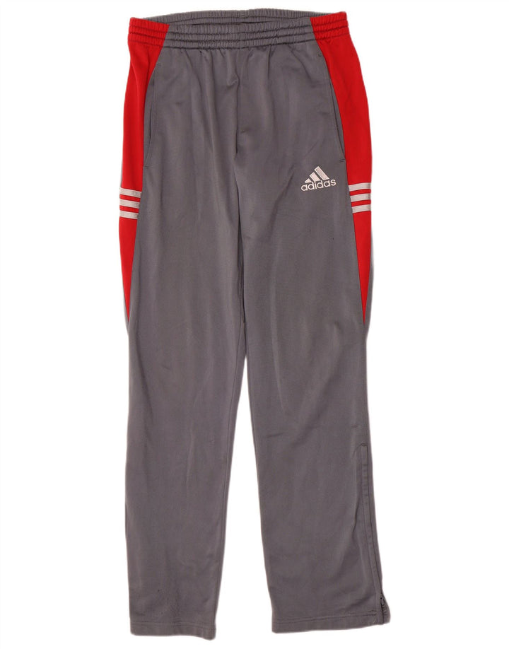 Adidas Pantalon de survêtement pour homme Small Gris Colorblock Polyester