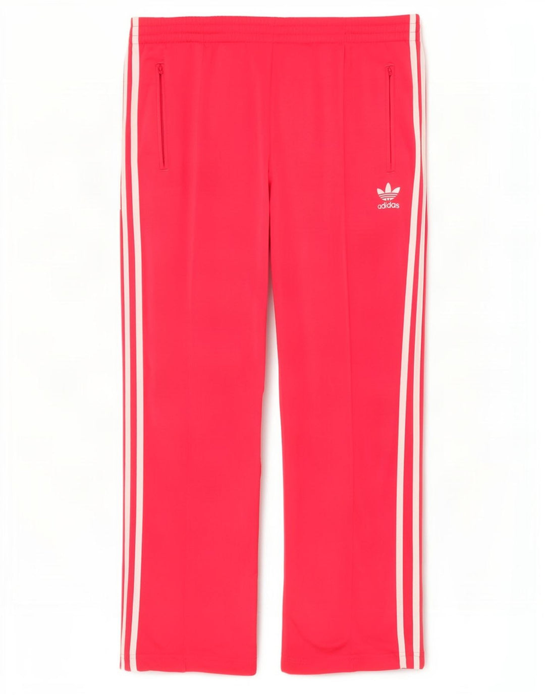 Adidas Womens Tracksuit Trousers UK 12 Medium Pink Polyester