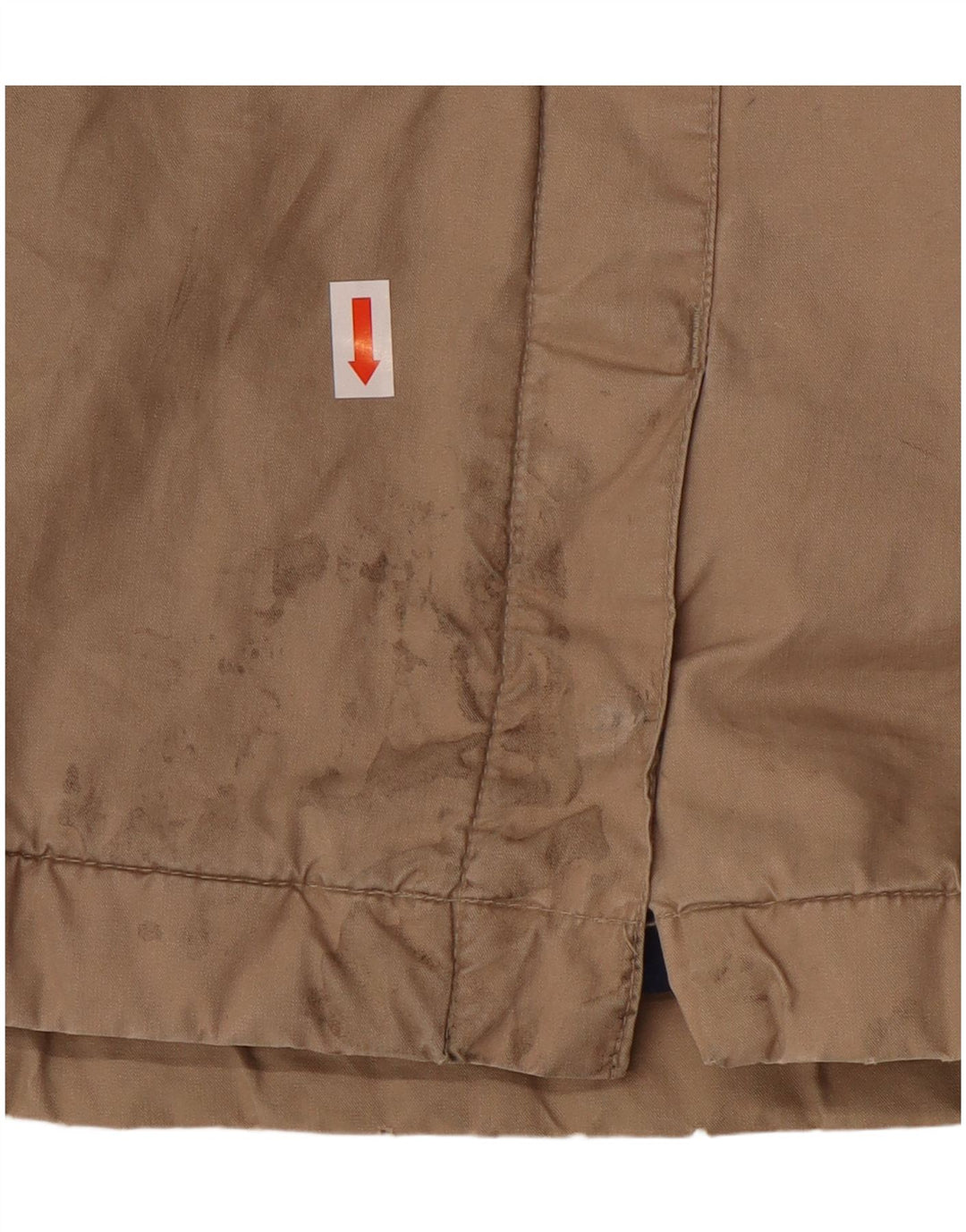 Nautica Mens Windbreaker Jacket UK 38 Medium Beige Polyester