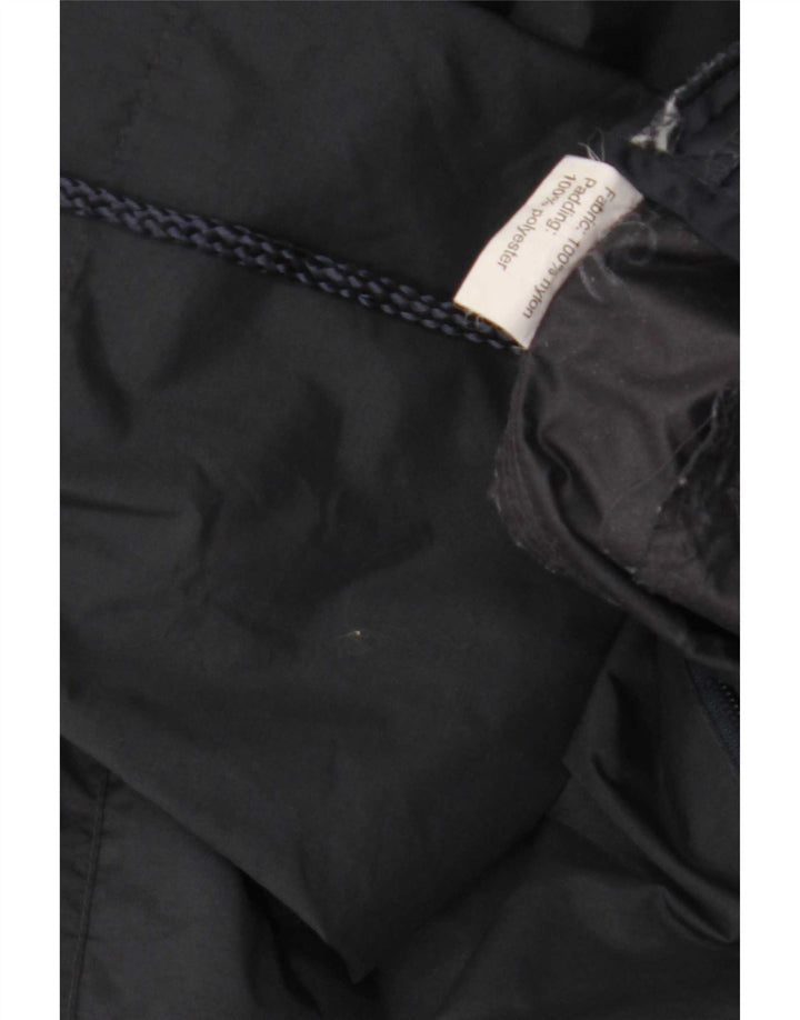 Spalding Mens Rain Jacket UK 42 XL Navy Blue Nylon