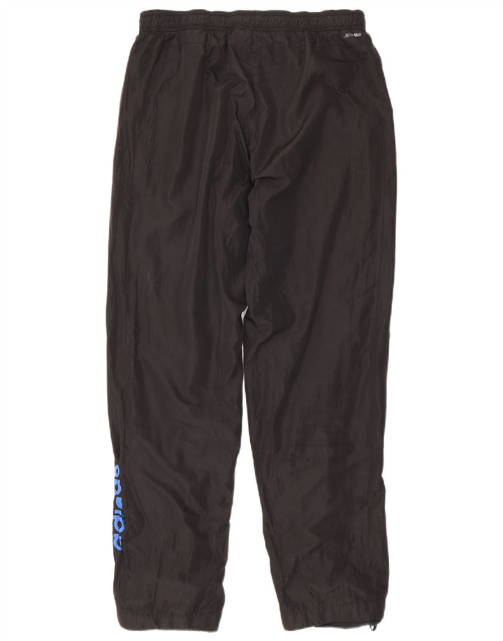 Adidas Mens Climalite Tracksuit Trousers Joggers Medium Black Polyester