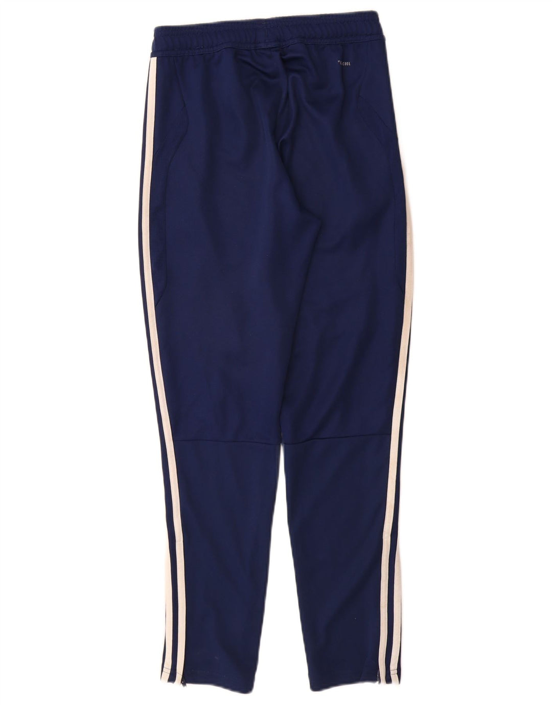 ADIDAS drenge Climacool træningsdragt bukser 11-12 år marineblå polyester