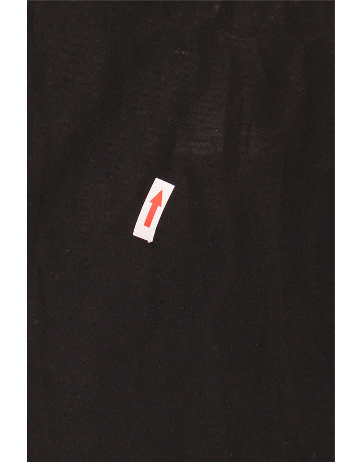 Marks & Spencer Mens Straight Suit Trousers W40 L29 Black Polyester