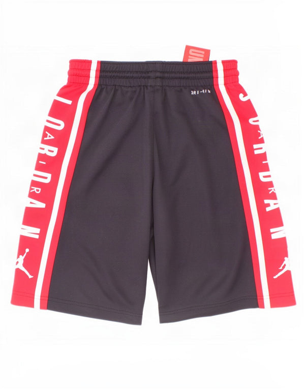 Jordan drenge grafiske sportsshorts 10-11 år medium sort farveblok