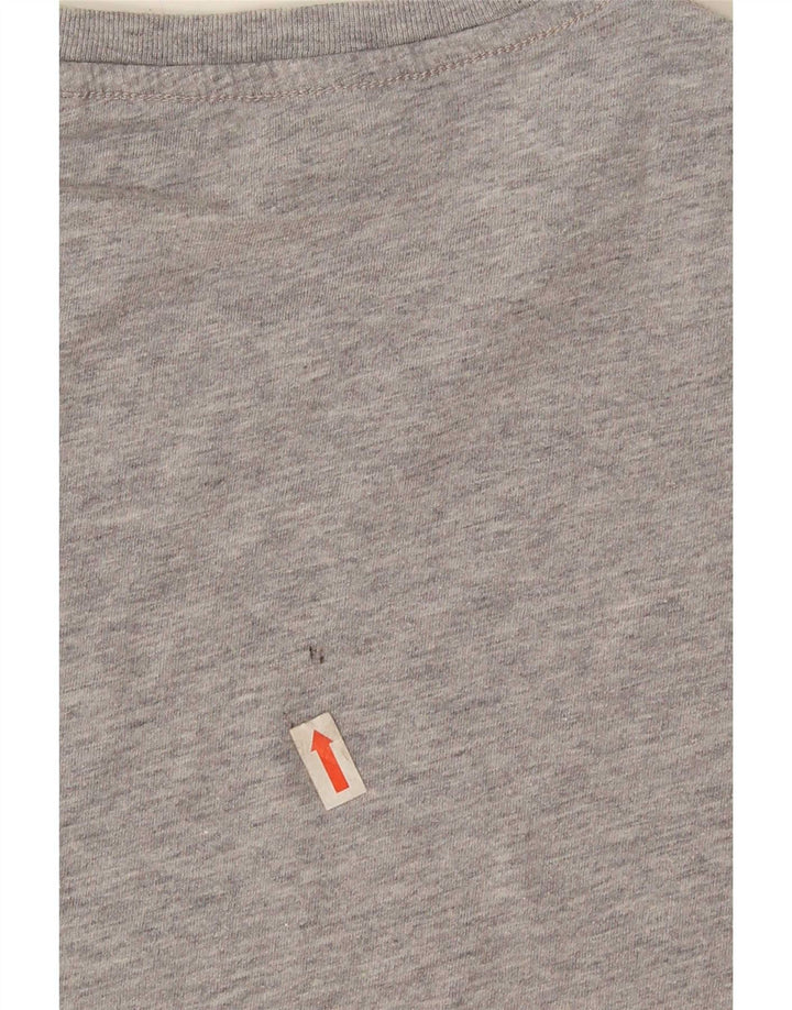 T-shirt grafica da uomo Levi's Top in cotone mélange grigio medio