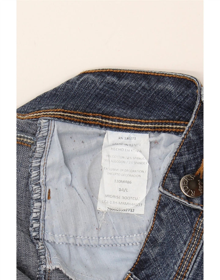 LEE Womens Riders Bootcut Jeans US 14 Large W34 L33 Blue Cotton Vintage Lee and Second-Hand Lee from Messina Hembry 