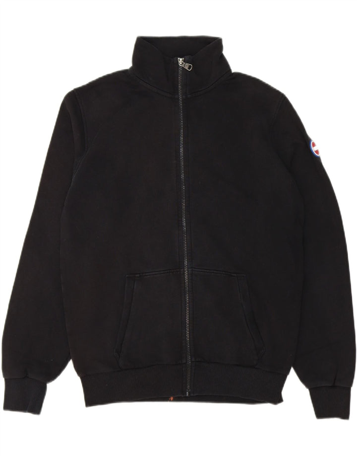 COLMAR Mens Tracksuit Top Jacket Large Black Cotton Vintage Colmar and Second-Hand Colmar from Messina Hembry 
